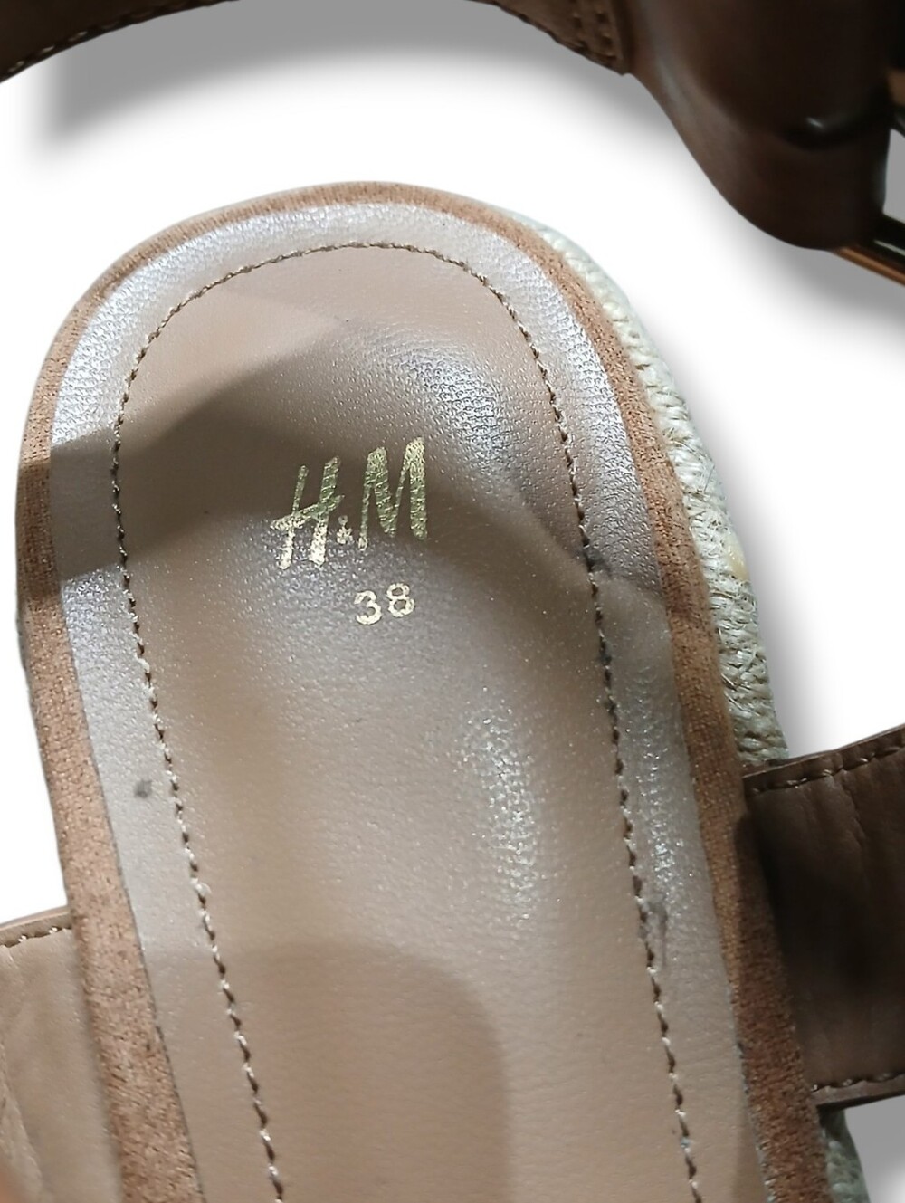 H&M Studded Wedge Espadrille Sandals - Picture 5 of 6